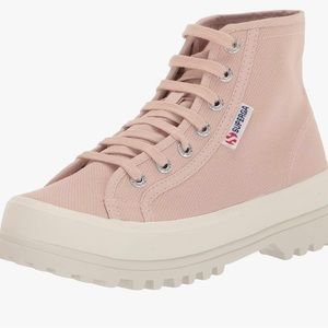 Never worn Superga Alpine High Top Sneakers Size 9